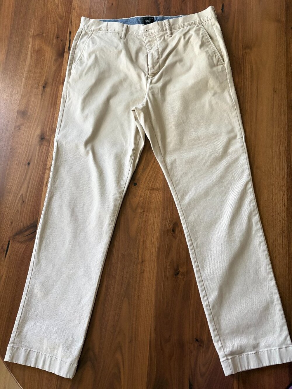 J.Crew 770 Straight Fit Stretch Chino Pants - Stone Natural Khaki - 32x30